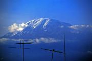 Kilimanjaro Dağı’nın Arusha Kasabası’ndan görünümü